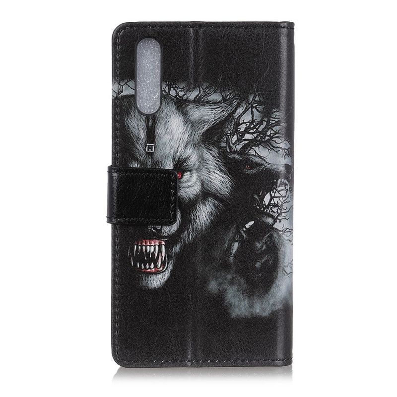 Leren Hoesje Sony Xperia L4 Weerwolf