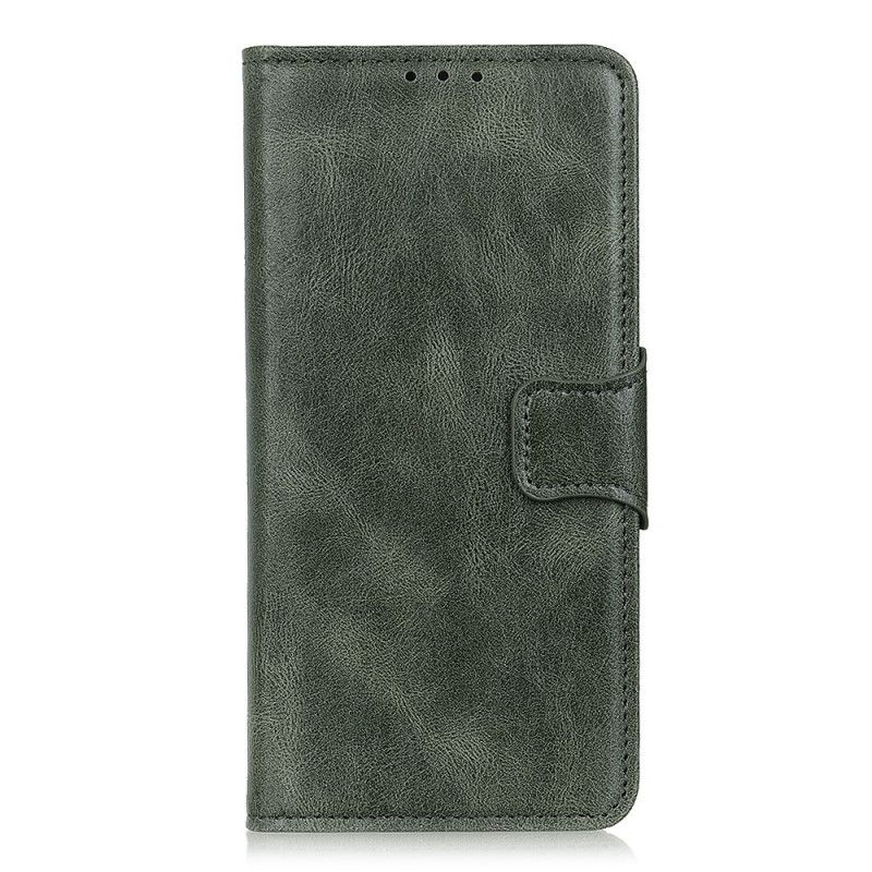 Leren Hoesje voor Sony Xperia L4 Groen Design Leerstijl