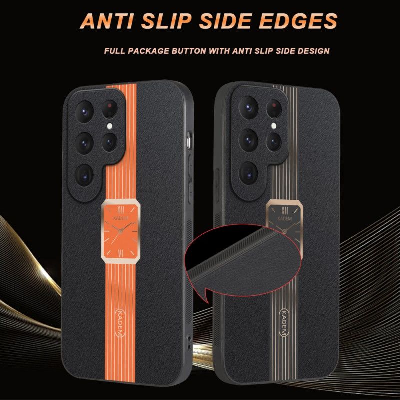 Case Hoesje Samsung Galaxy S25 Ultra 5g Telefoonhoesje Kadem Horloge