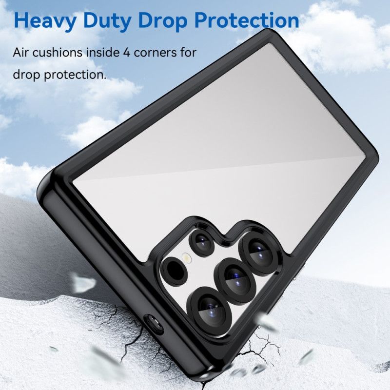 Case Hoesje Samsung Galaxy S25 Ultra 5g Telefoonhoesje Subtiel Ontwerp