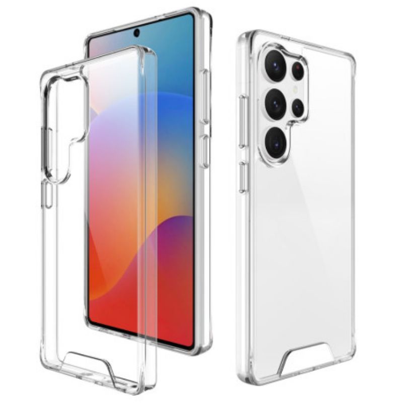 Case Hoesje Samsung Galaxy S25 Ultra 5g Telefoonhoesje Transparante Fusion
