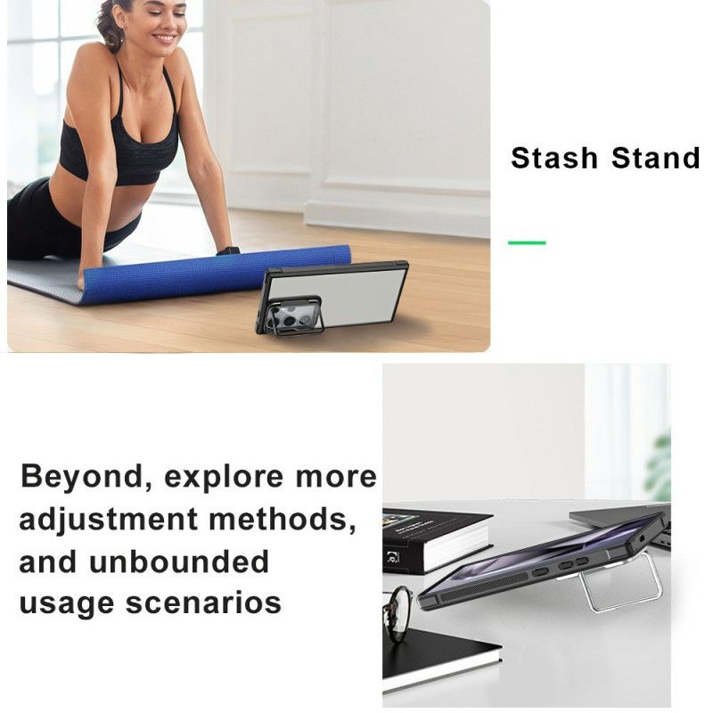 Cover Hoesje Samsung Galaxy S25 Ultra 5g Telefoonhoesje Lensbeschermer En Standaard