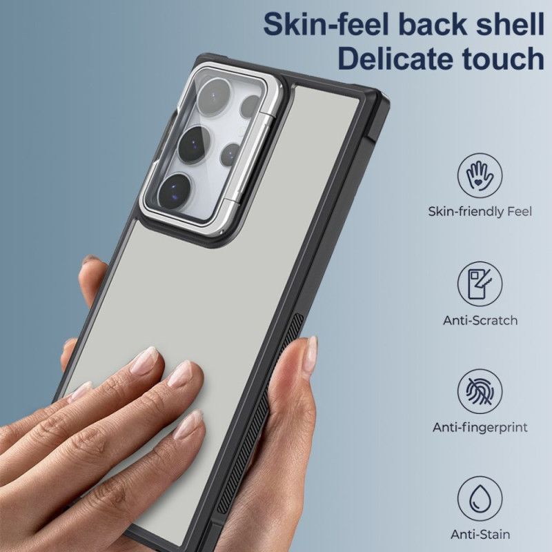 Cover Hoesje Samsung Galaxy S25 Ultra 5g Telefoonhoesje Lensbeschermer En Standaard