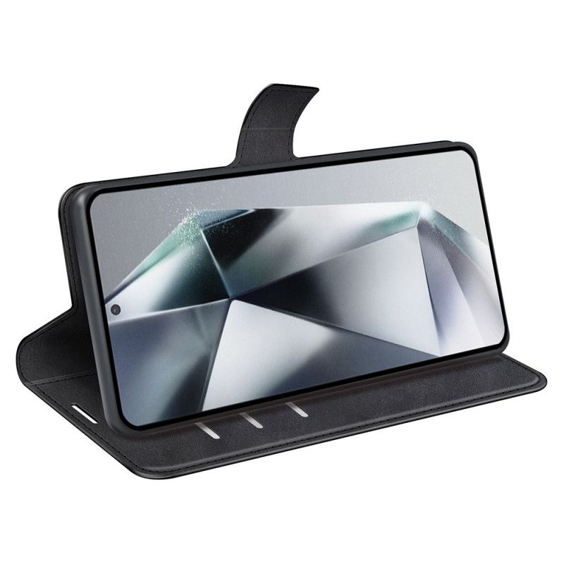 Folio-hoesje Samsung Galaxy S25 Ultra 5g Leerstijl