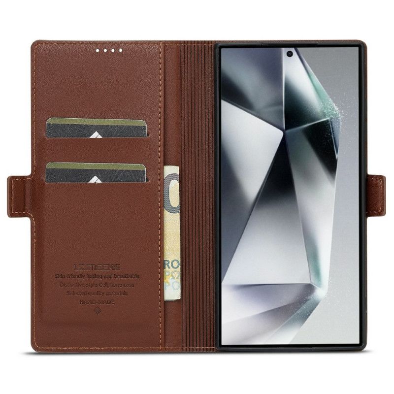 Folio-hoesje Samsung Galaxy S25 Ultra 5g Telefoonhoesje Klassieke Lc.imeeke