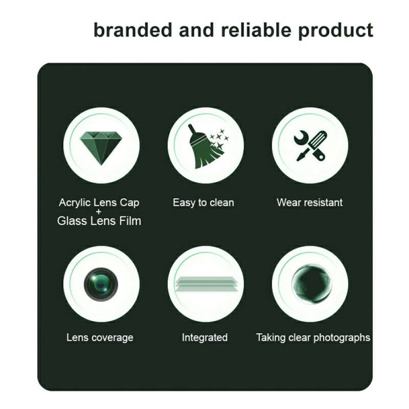 Gehard Glazen Lensbeschermer Voor Samsung Galaxy S25 Ultra 5g (zwarte Versie)