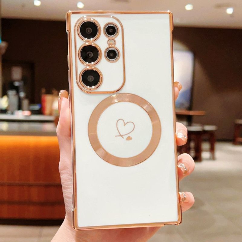 Hoesje Samsung Galaxy S25 Ultra 5g Getint Magsafe-compatibel Bescherming Hoesje