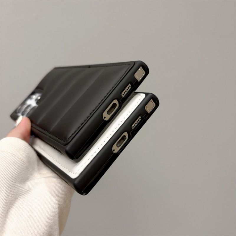 Hoesje Samsung Galaxy S25 Ultra 5g Gewatteerde Jasstijl