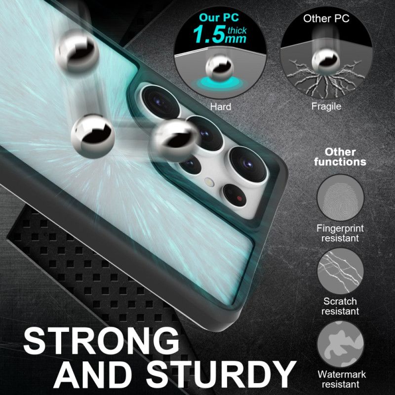 Hoesje Samsung Galaxy S25 Ultra 5g Klassieke Hybride Bescherming Hoesje