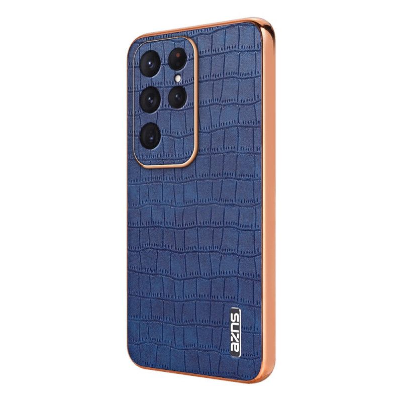Hoesje Samsung Galaxy S25 Ultra 5g Krokodillenprint Azns