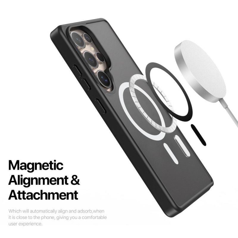 Hoesje Samsung Galaxy S25 Ultra 5g Magsafe-compatibel Versterkte Hoeken Bescherming Hoesje