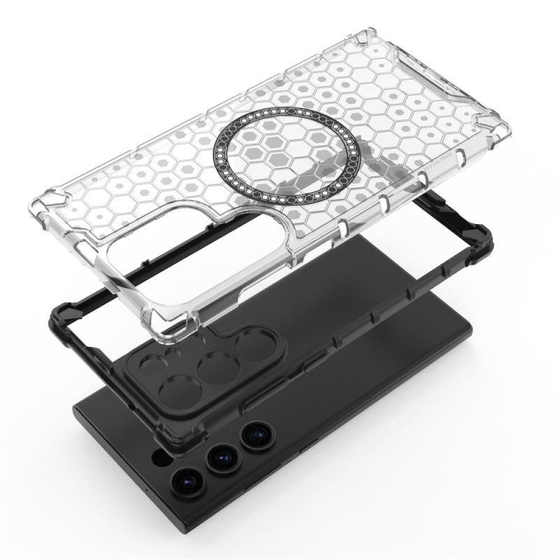 Hoesje Samsung Galaxy S25 Ultra 5g Magsafe-honingraatcompatibel
