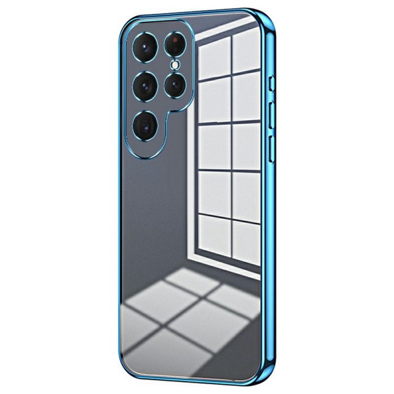 Hoesje Samsung Galaxy S25 Ultra 5g Rand In Metallic Stijl