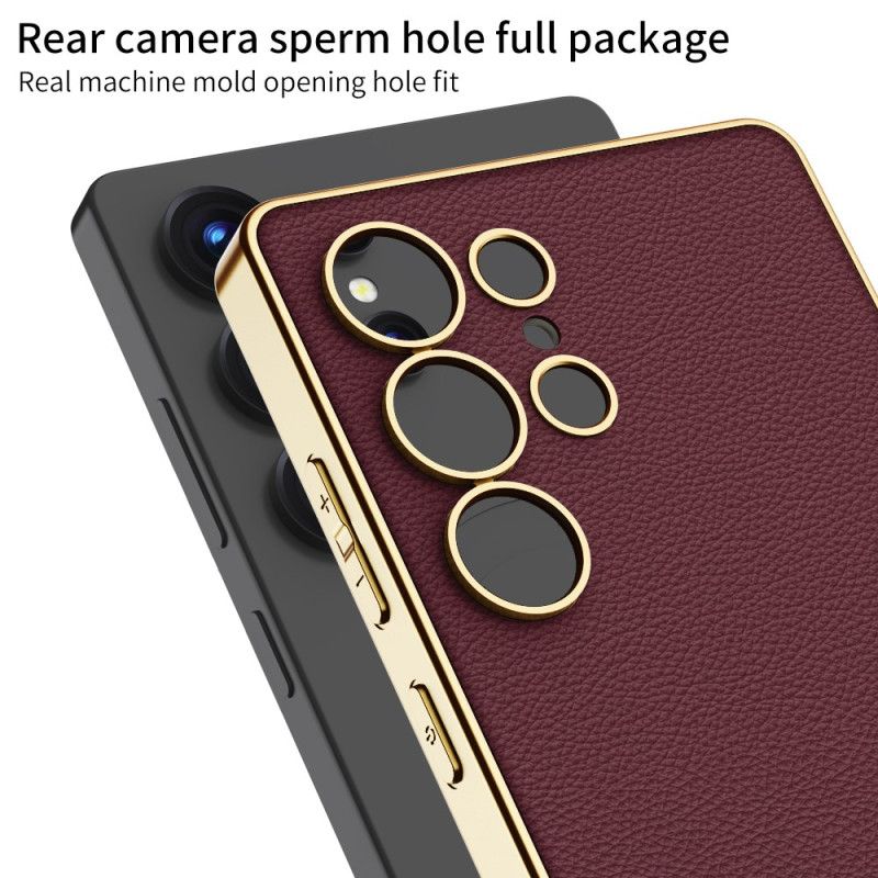 Hoesje Samsung Galaxy S25 Ultra 5g Serie Met Lederlook