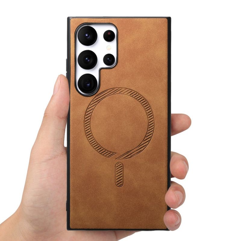 Hoesje Samsung Galaxy S25 Ultra 5g Vintage Magsafe-compatibel