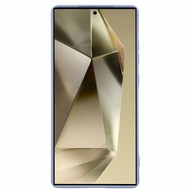 Hoesje Samsung Galaxy S25 Ultra 5g Zijdezacht Siliconen Bescherming Hoesje