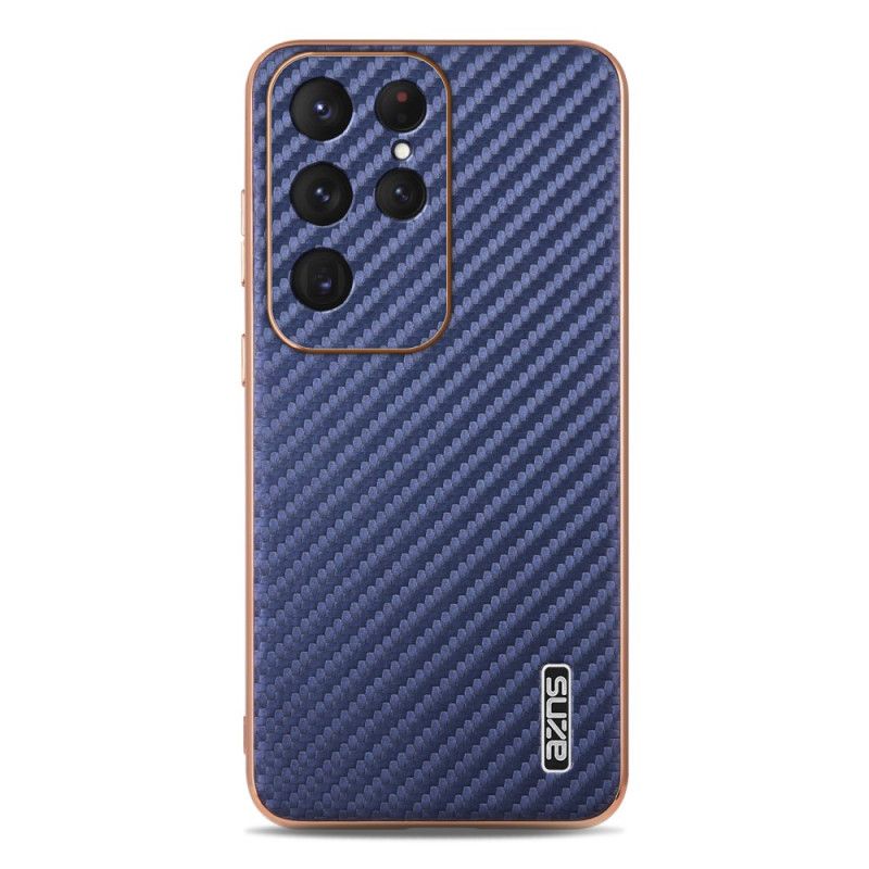 Hoesje Voor Samsung Galaxy S25 Ultra 5g Azns Koolstofvezel
