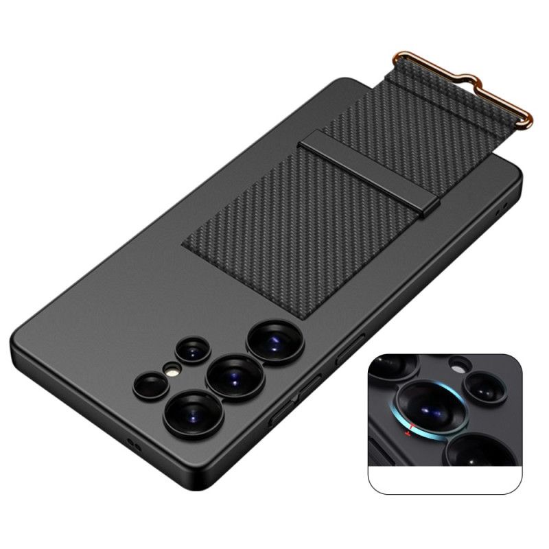 Hoesje Voor Samsung Galaxy S25 Ultra 5g Gkk-bandje En -standaard