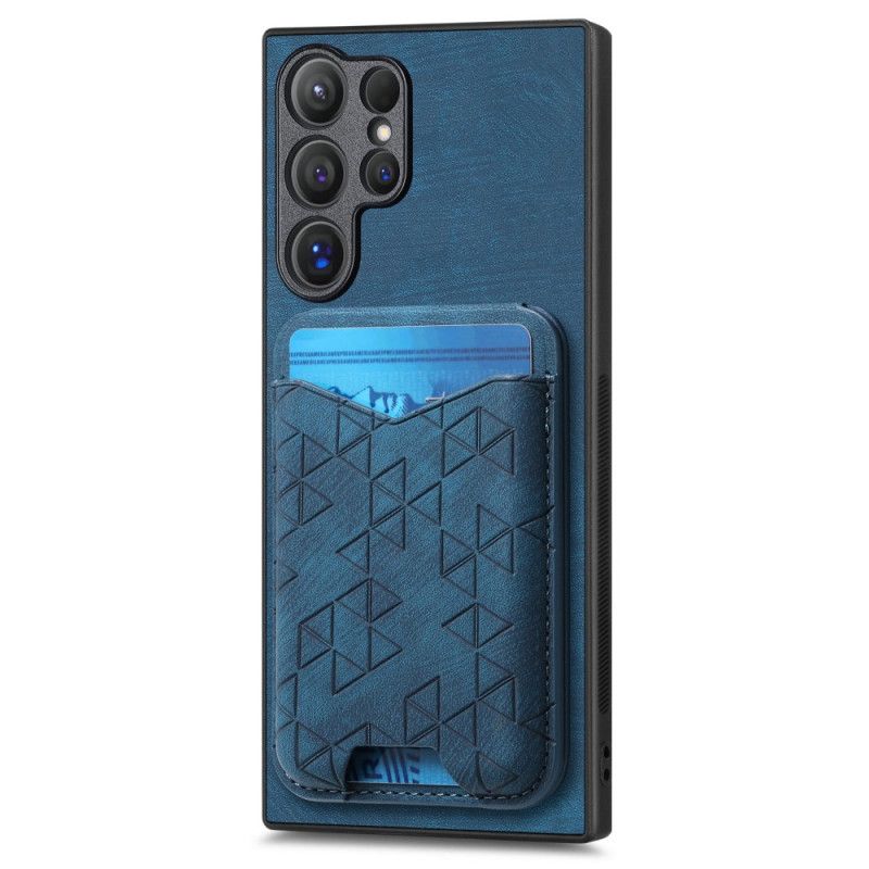 Hoesje Voor Samsung Galaxy S25 Ultra 5g Kaarthouder En -standaard Met Print