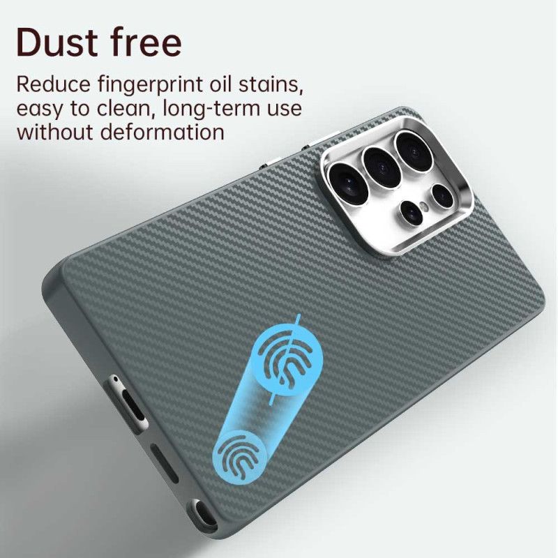 Hoesje Voor Samsung Galaxy S25 Ultra 5g Koolstofvezeltextuur