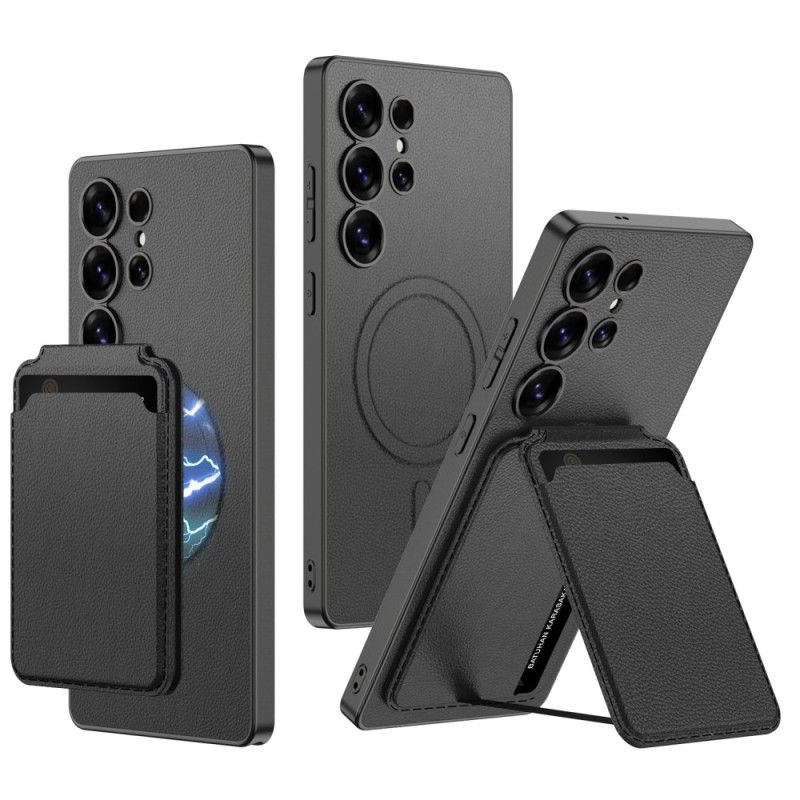 Hoesje Voor Samsung Galaxy S25 Ultra 5g Magsafe-compatibel Met Kaarthouder