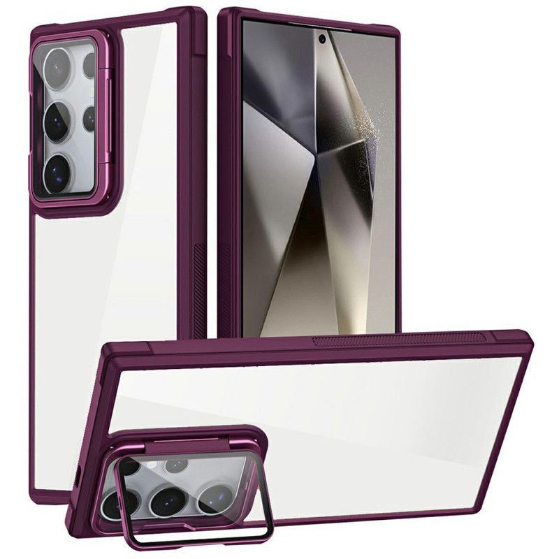 Hoesje Voor Samsung Galaxy S25 Ultra 5g Robuust Met Ingebouwde Standaard