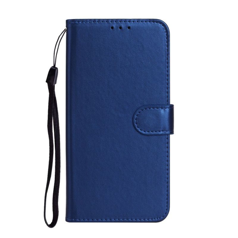 Leren Hoesje Samsung Galaxy S25 Ultra 5g Effen Kunstleer