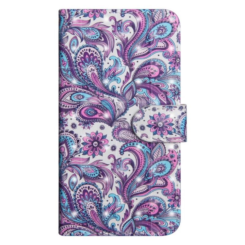 Bescherming Hoesje Sony Xperia 10 Telefoonhoesje Bloemen Met Een Patroon