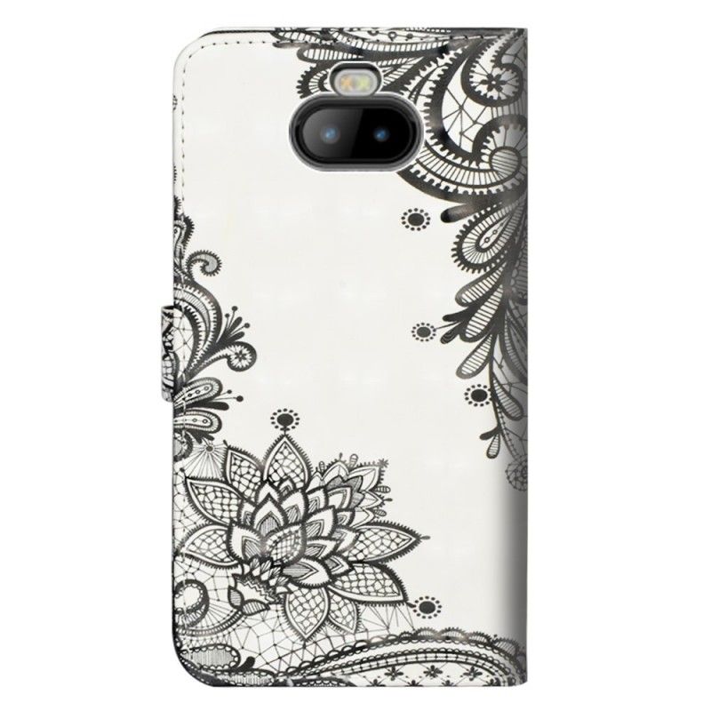 Flip Case Leren Sony Xperia 10 Chique Kant