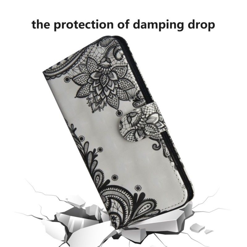 Flip Case Leren Sony Xperia 10 Chique Kant