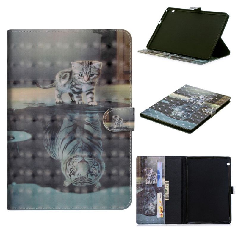 Bescherming Hoesje Huawei MediaPad T3 10 Telefoonhoesje Katten Droom