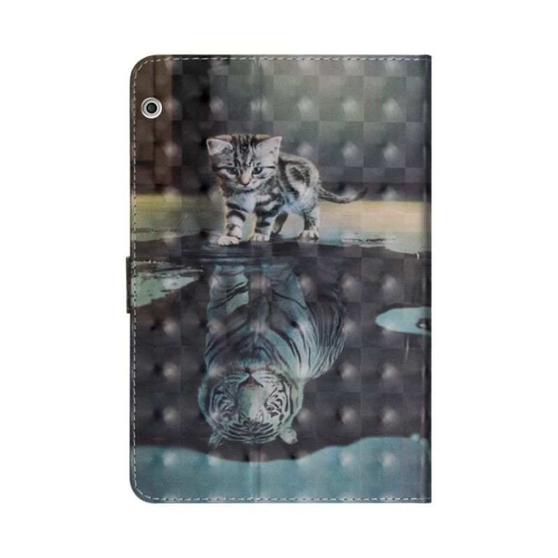 Bescherming Hoesje Huawei MediaPad T3 10 Telefoonhoesje Katten Droom
