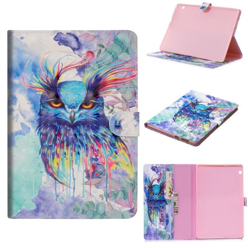 Bescherming Hoesje Huawei MediaPad T3 10 Telefoonhoesje Uil