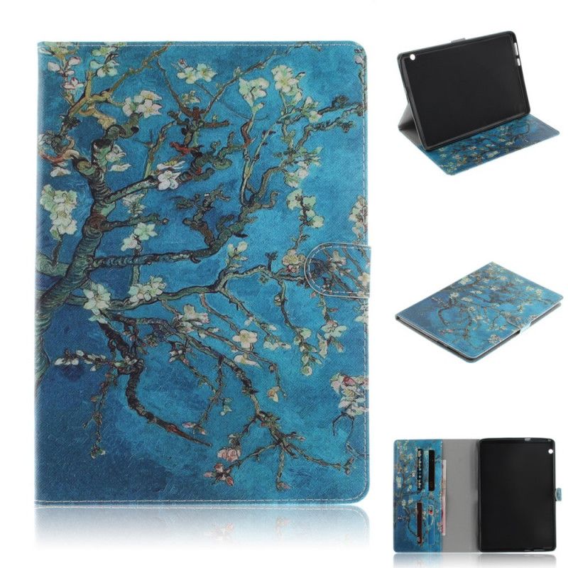 Cover Folio-hoesje Huawei MediaPad T3 10 Telefoonhoesje Bloeiende Takken