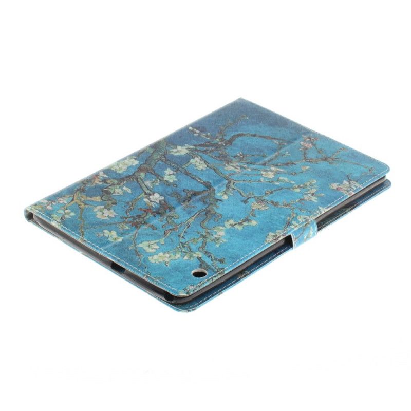 Cover Folio-hoesje Huawei MediaPad T3 10 Telefoonhoesje Bloeiende Takken
