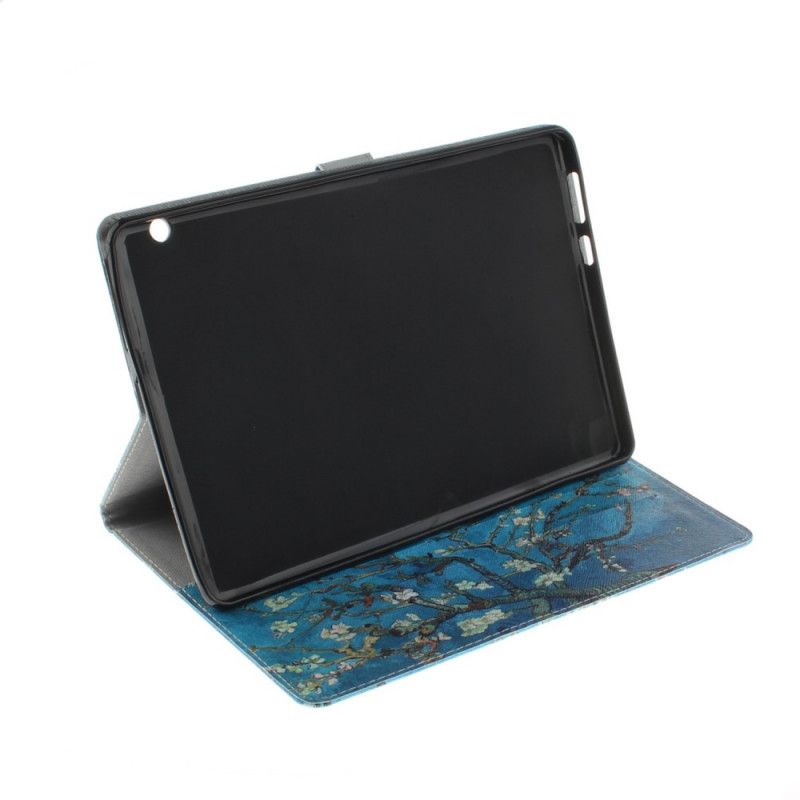 Cover Folio-hoesje Huawei MediaPad T3 10 Telefoonhoesje Bloeiende Takken