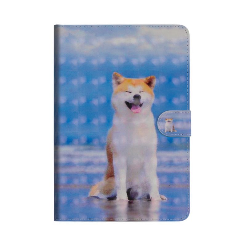 Cover Folio-hoesje Huawei MediaPad T3 10 Telefoonhoesje Hond