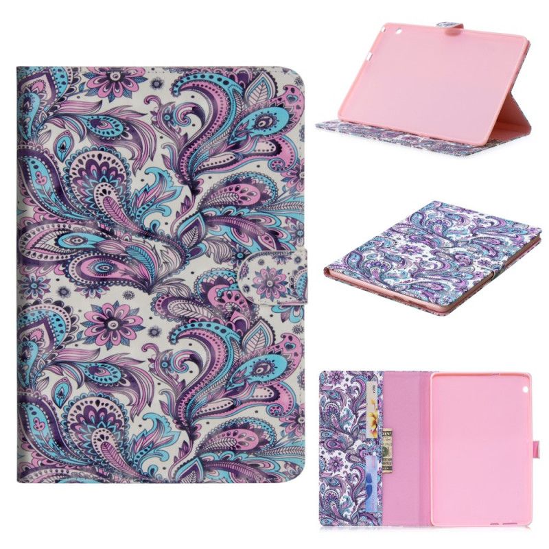 Cover Folio-hoesje Huawei MediaPad T3 10 Telefoonhoesje Paisley Patroon