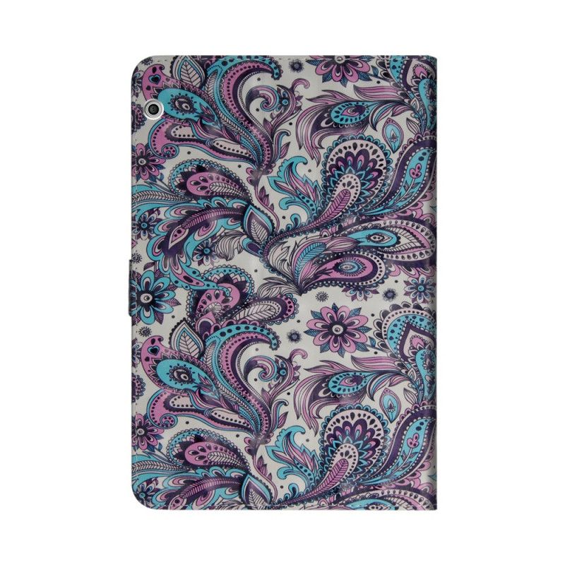 Cover Folio-hoesje Huawei MediaPad T3 10 Telefoonhoesje Paisley Patroon