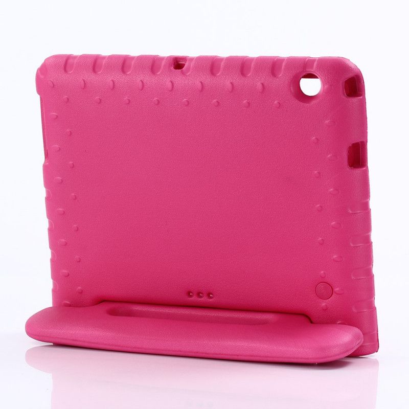 Hoesje Huawei MediaPad T3 10 Lichtblauw Magenta Eva-Schuim Voor Kinderen