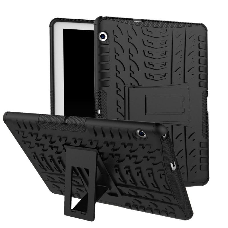 Hoesje voor Huawei MediaPad T3 10 Wit Zwart Ultrabestendige Premium