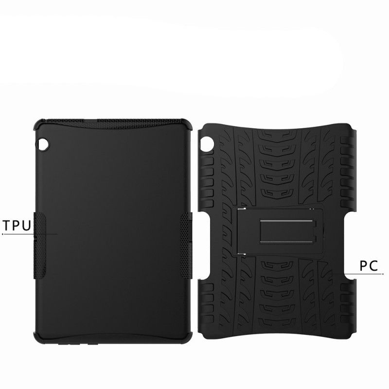 Hoesje voor Huawei MediaPad T3 10 Wit Zwart Ultrabestendige Premium