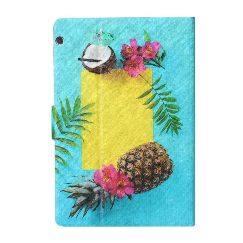 Leren Hoesje Huawei MediaPad T3 10 Exotisch Fruit