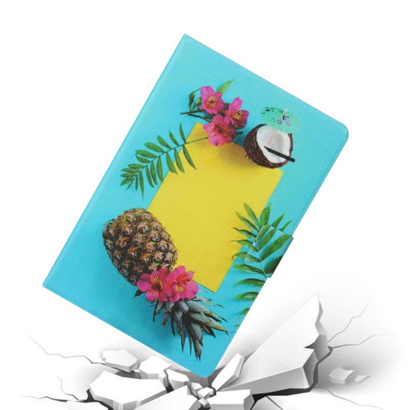 Leren Hoesje Huawei MediaPad T3 10 Exotisch Fruit