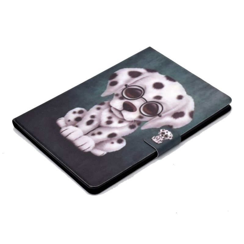 Leren Hoesje Huawei MediaPad T3 10 Hond Met Bril