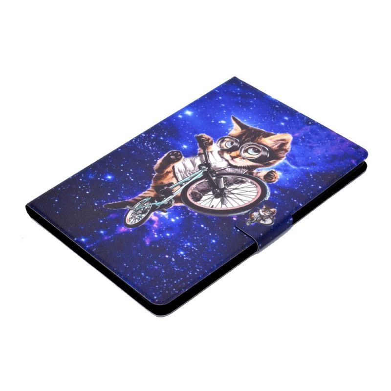 Leren Hoesje voor Huawei MediaPad T3 10 Cyclo-Kat