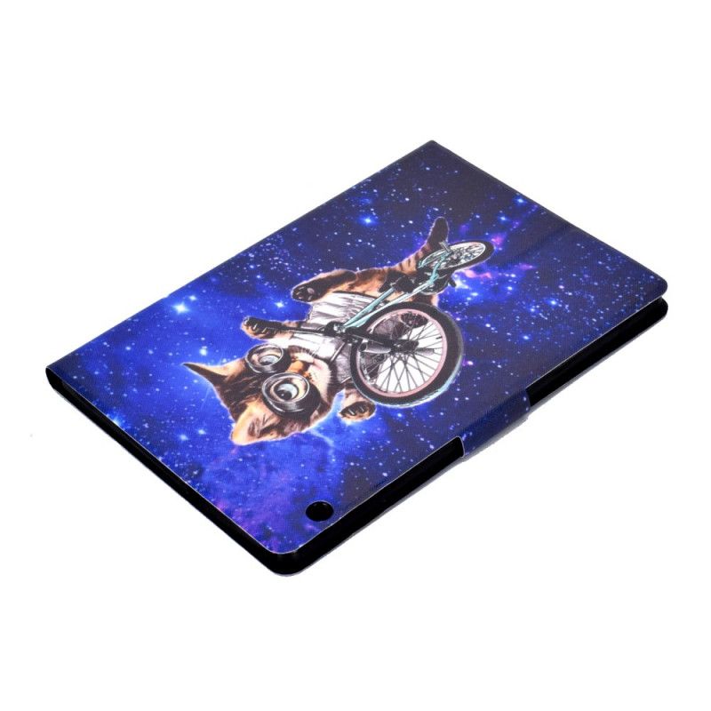 Leren Hoesje voor Huawei MediaPad T3 10 Cyclo-Kat