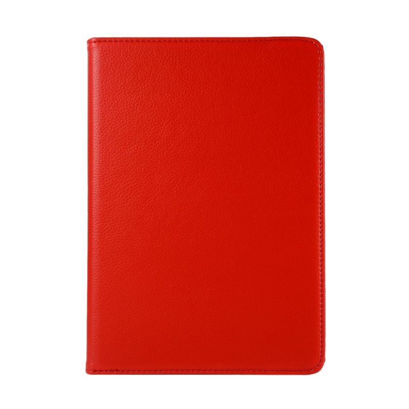 Leren Hoesje voor Huawei MediaPad T3 10 Magenta Rood 360 ° Draaibare Lychee Leerstijl