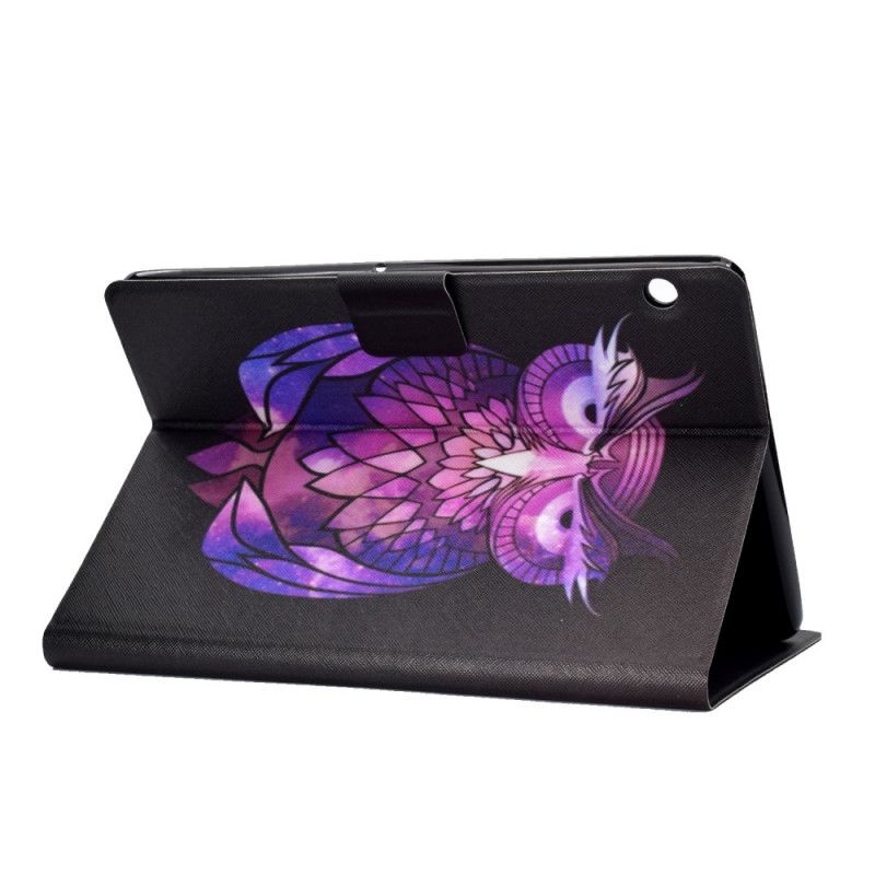 Leren Hoesje voor Huawei MediaPad T3 10 Onaangename Uil