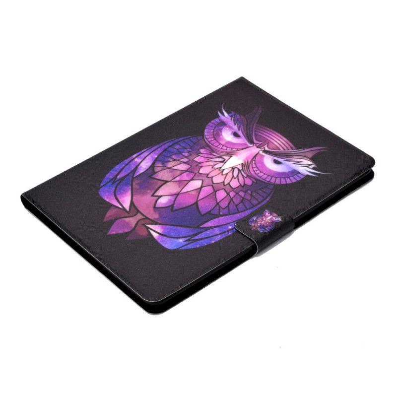 Leren Hoesje voor Huawei MediaPad T3 10 Onaangename Uil